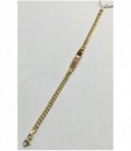 Pulsera oro 1ª ley chapa eslabon cerrado - 03/347109
