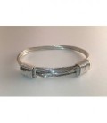 Pulsera Plata 1ª ley 9 hilos - NUDO AG 9
