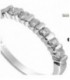 Anillo de compromiso con 6 diamantes 0.39ct - 74B0021