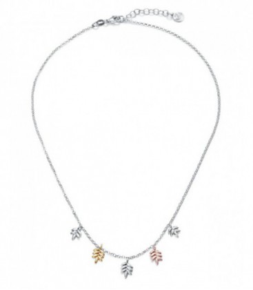 Gargantilla Viceroy Plata De Ley Diseño Trigo Rosa/Plata/Dorado - 1311C100-99