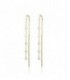 Pendientes de Oro 1ª ley 5 perlas cultivadas cada uno - GR-014
