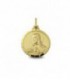 Medalla sagrado corazon de Jesus e oro 1ª ley - 1000401-18