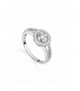 ANILLO VICEROY PLATA SOLITARIO MUJER 71013A016-38 - 71013A016-38