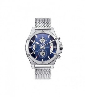 Reloj Viceroy Magnum Hombre Plateado y Azul Cronógrafo 46823-37 - 46823-37