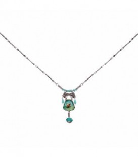 Flores de trébol, collar Callisia - R3409