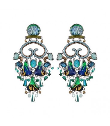 Pendientes Prado Exuberantes de Edición Limitada. Sumérgete en la belleza de la naturaleza con los pendientes Prado Clásicos Aya