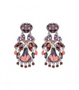 Pendientes Ayala Bar Rosy Clay Blush Bazaar - R2322