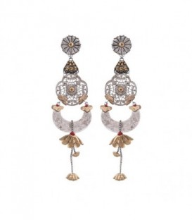 Pendientes Ayala Bar Metal Bloom Urban Thorn - N2341