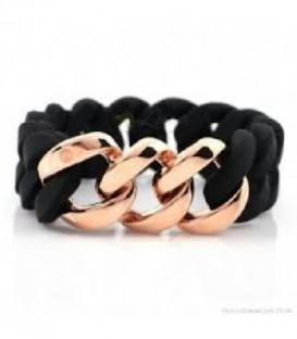 Pulsera HANSE-KLUNKER 106779-18-19 cmHanse-cacharrosPulsera HANSE-KLUNKER silicona negra - 106779-18